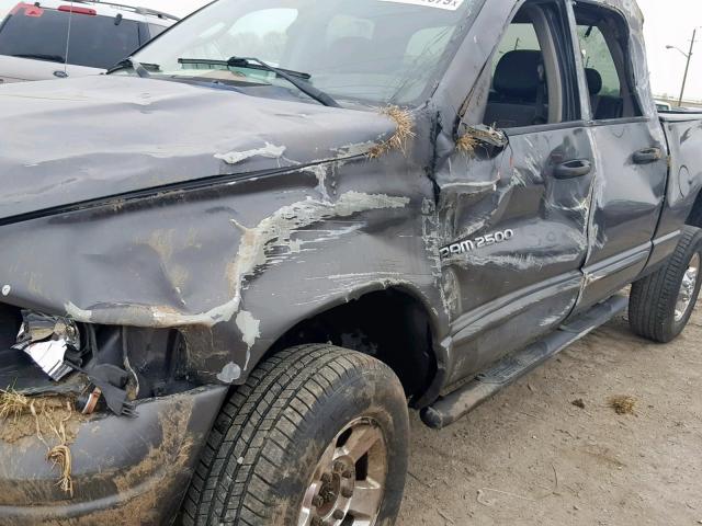 3D7KU28C44G273795 - 2004 DODGE RAM 2500 S გრაფიტი ფოტო 9