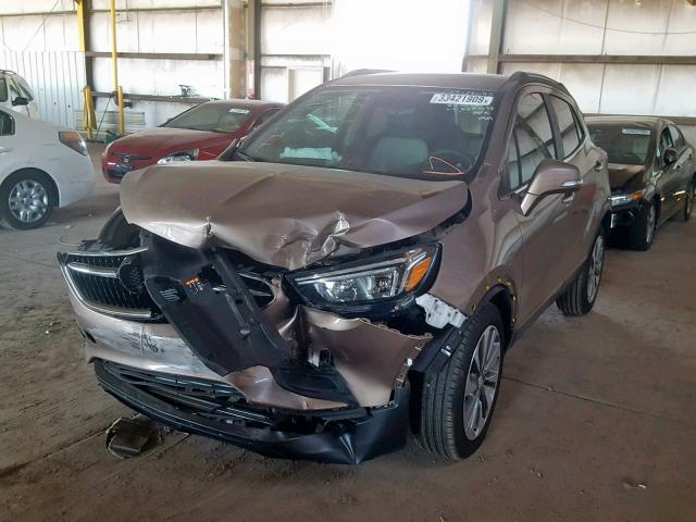 KL4CJASB8KB740279 - 2019 BUICK ENCORE PRE TAN photo 2