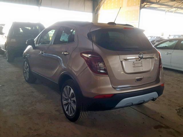 KL4CJASB8KB740279 - 2019 BUICK ENCORE PRE TAN photo 3