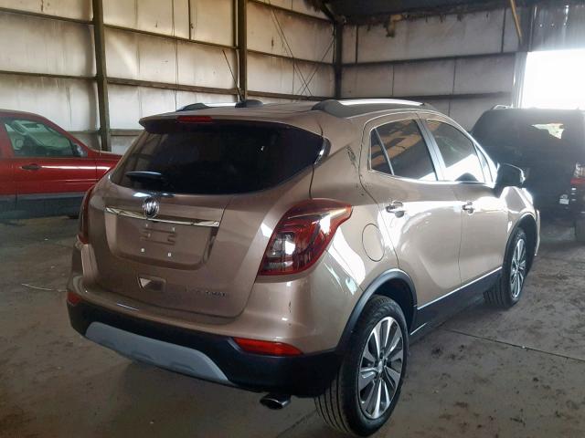 KL4CJASB8KB740279 - 2019 BUICK ENCORE PRE TAN photo 4