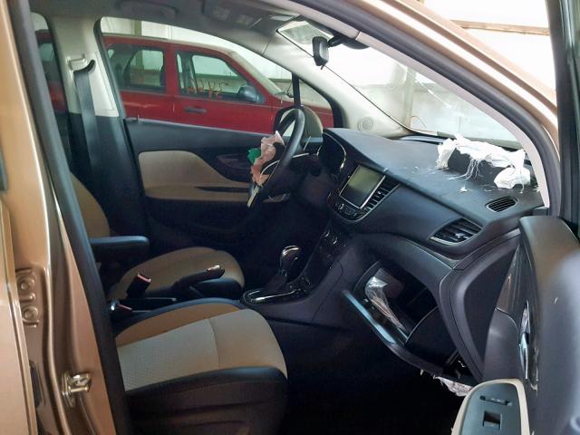 KL4CJASB8KB740279 - 2019 BUICK ENCORE PRE TAN photo 5