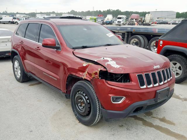 1C4RJEAG2EC145589 - 2014 JEEP GRAND CHER BURGUNDY photo 1