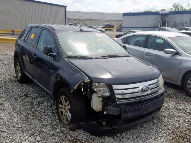 2FMDK48C68BB13846 - 2008 FORD EDGE SEL BLACK photo 1