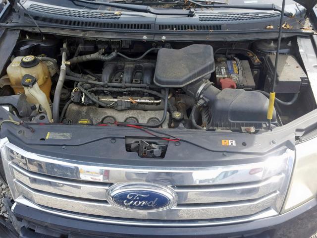 2FMDK48C68BB13846 - 2008 FORD EDGE SEL BLACK photo 7