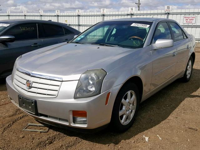 1G6DP577770183004 - 2007 CADILLAC CTS HI FEA SILVER photo 2