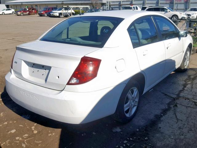 1G8AJ55F27Z123682 - 2007 SATURN ION LEVEL WHITE photo 4