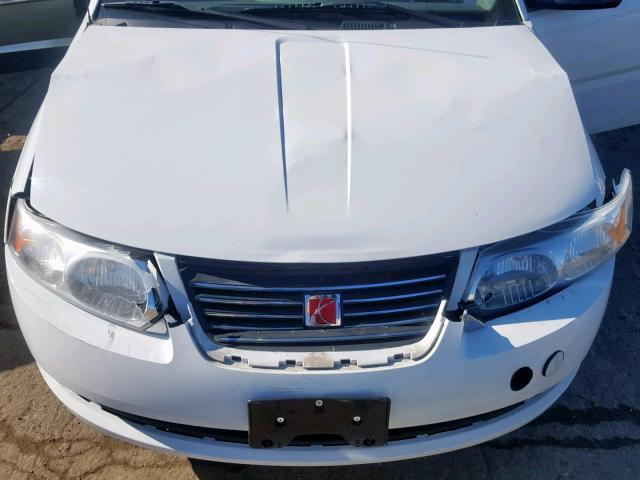 1G8AJ55F27Z123682 - 2007 SATURN ION LEVEL WHITE photo 7