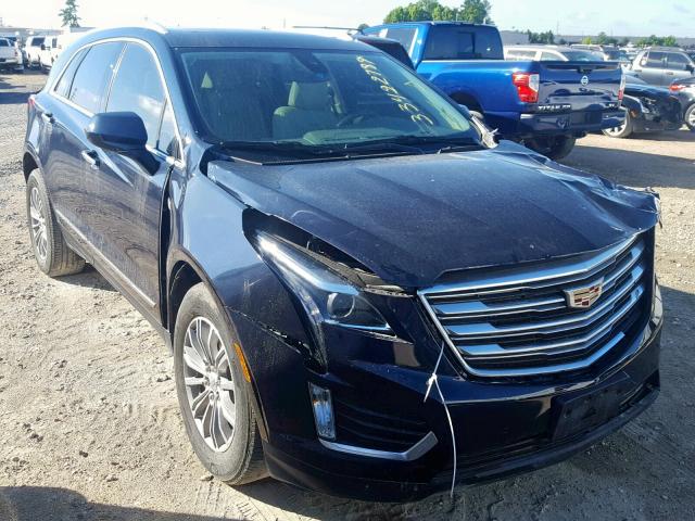 1GYKNBRS0HZ115516 - 2017 CADILLAC XT5 LUXURY BLUE photo 1