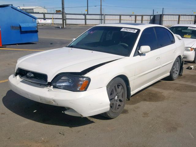 4S3BE625647206667 - 2004 SUBARU LEGACY L S WHITE photo 2