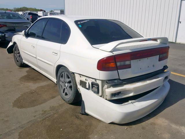 4S3BE625647206667 - 2004 SUBARU LEGACY L S WHITE photo 3