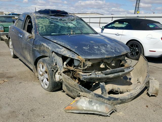 1HGCP36868A032191 - 2008 HONDA ACCORD EXL SILVER photo 1