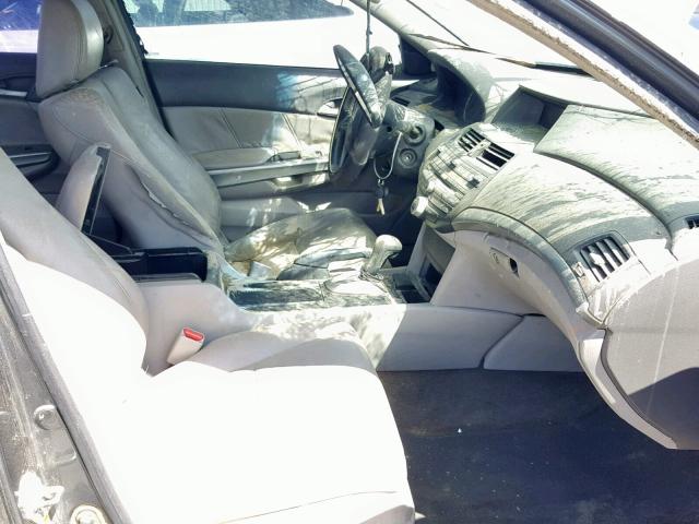 1HGCP36868A032191 - 2008 HONDA ACCORD EXL SILVER photo 5