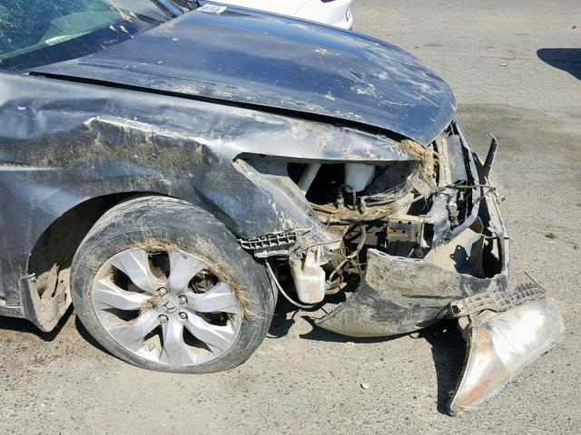 1HGCP36868A032191 - 2008 HONDA ACCORD EXL SILVER photo 9