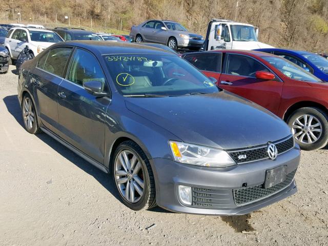 3VW4A7AJ3DM275201 - 2013 VOLKSWAGEN JETTA GLI GRAY photo 1