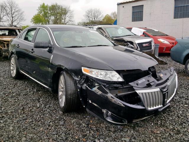 1LNHL9ER5CG805473 - 2012 LINCOLN MKS BLACK photo 1