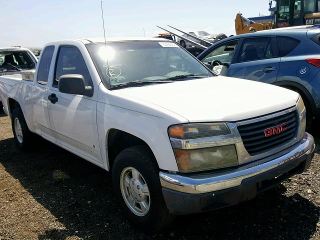1GTCS196368246457 - 2006 GMC CANYON WHITE photo 1