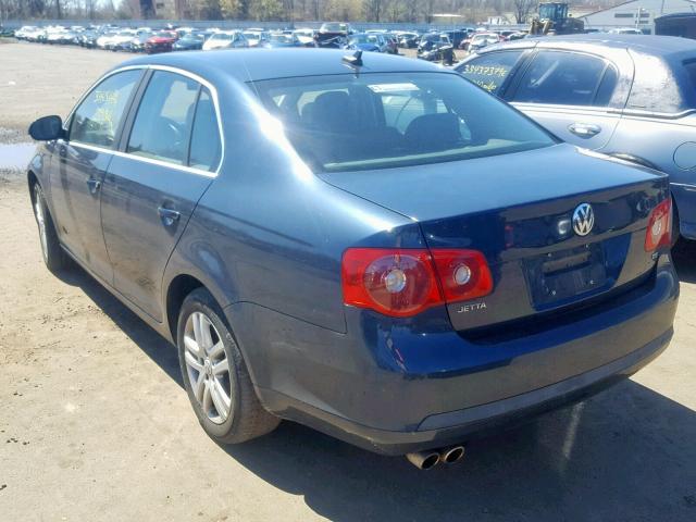 3VWSG71K87M011426 - 2007 VOLKSWAGEN JETTA 2.5 BLUE photo 3