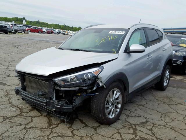 KM8J33A46GU054187 - 2016 HYUNDAI TUCSON LIM SILVER photo 2