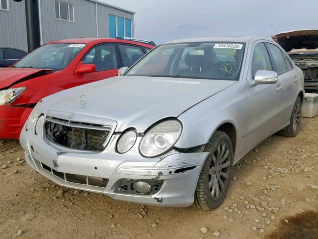 WDBUF92X07B176476 - 2007 MERCEDES-BENZ E 280 4MAT SILVER photo 2