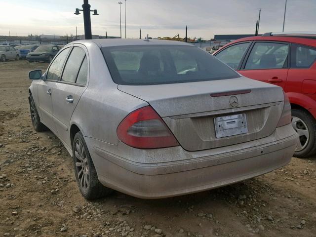 WDBUF92X07B176476 - 2007 MERCEDES-BENZ E 280 4MAT SILVER photo 3