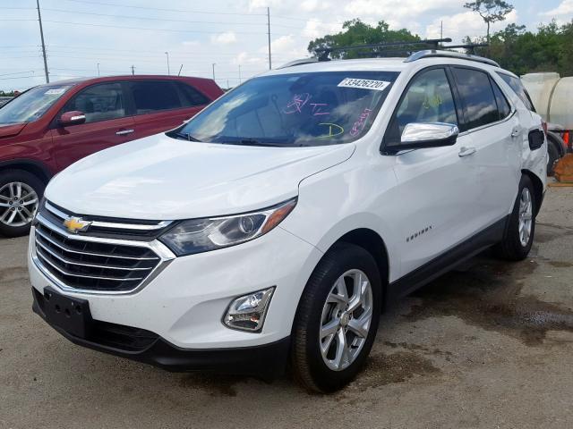 2GNAXVEV2J6127379 - 2018 CHEVROLET EQUINOX PREMIER  photo 2