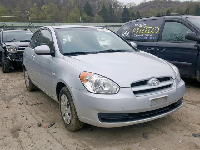 KMHCM3AC9AU167667 - 2010 HYUNDAI ACCENT BLU SILVER photo 1