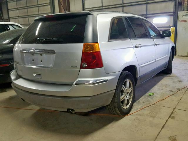 2A8GM68X07R226619 - 2007 CHRYSLER PACIFICA T SILVER photo 4
