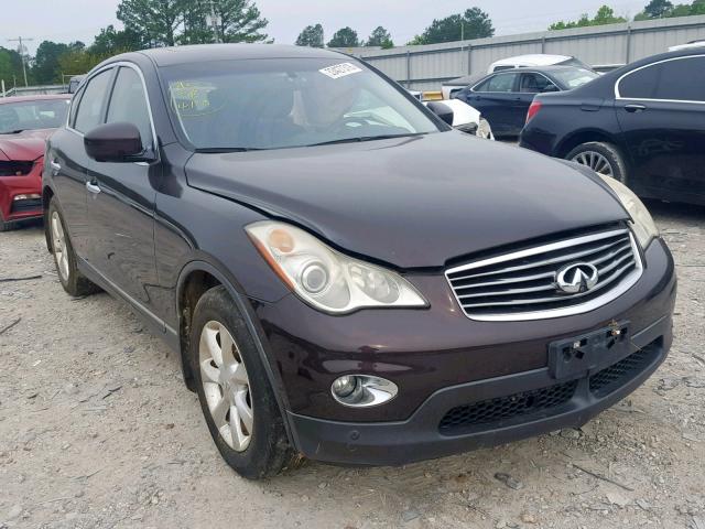 JN1AJ0HR1AM753618 - 2010 INFINITI EX35 BASE MAROON photo 1