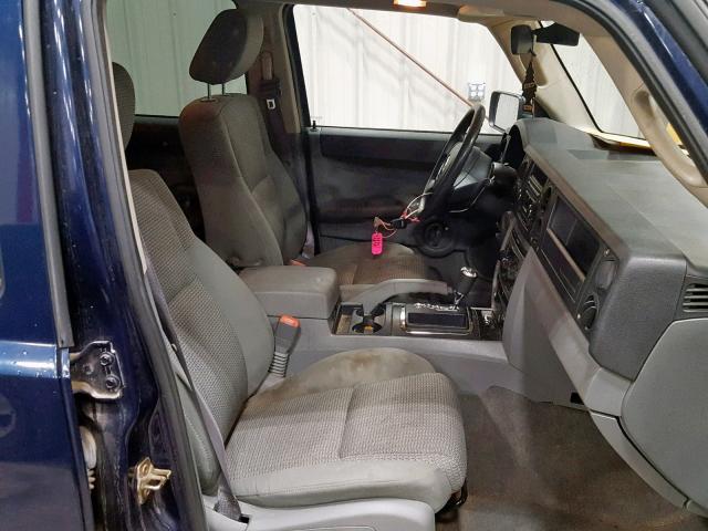 1J8HG48K06C221772 - 2006 JEEP COMMANDER ლურჯი ფოტო 5