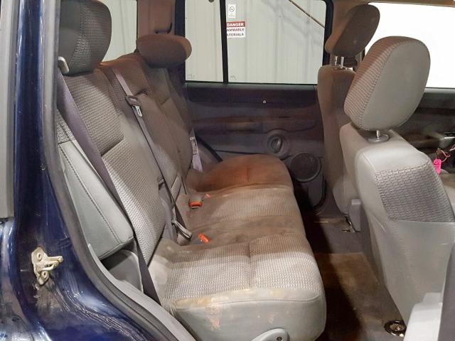 1J8HG48K06C221772 - 2006 JEEP COMMANDER ლურჯი ფოტო 6