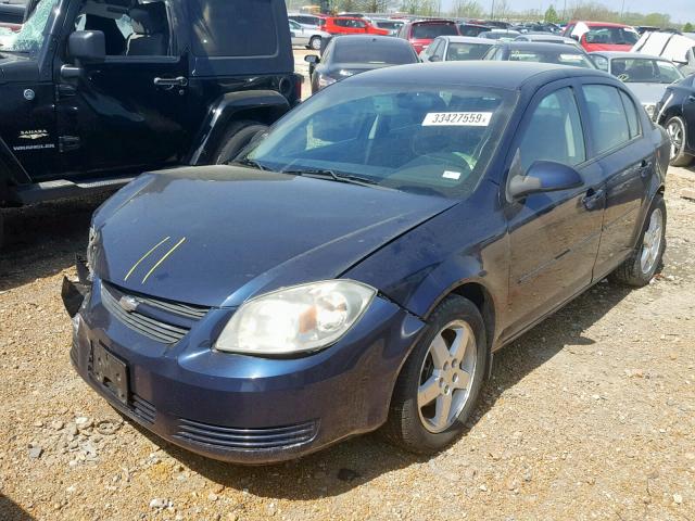 1G1AF5F54A7133543 - 2010 CHEVROLET COBALT 2LT BLUE photo 2