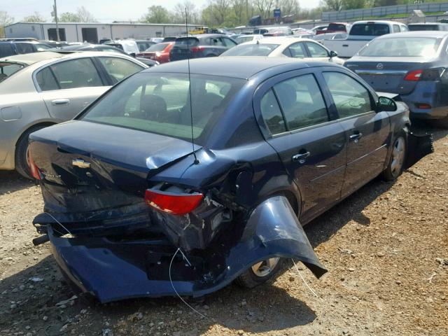 1G1AF5F54A7133543 - 2010 CHEVROLET COBALT 2LT BLUE photo 4