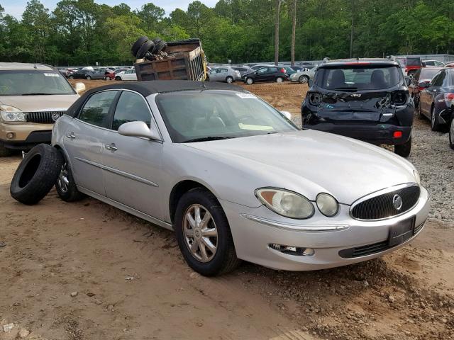 2G4WD532551264685 - 2005 BUICK LACROSSE C GRAY photo 1