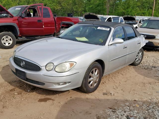 2G4WD532551264685 - 2005 BUICK LACROSSE C GRAY photo 2