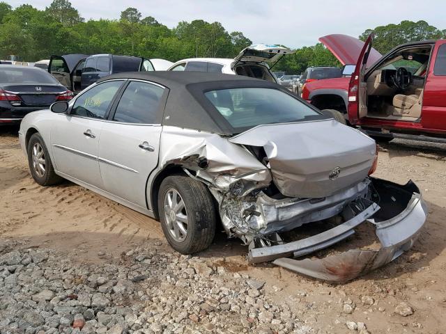 2G4WD532551264685 - 2005 BUICK LACROSSE C GRAY photo 3