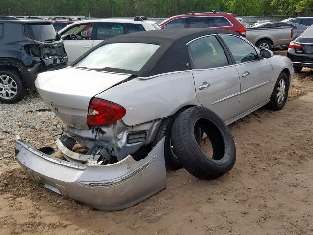 2G4WD532551264685 - 2005 BUICK LACROSSE C GRAY photo 4