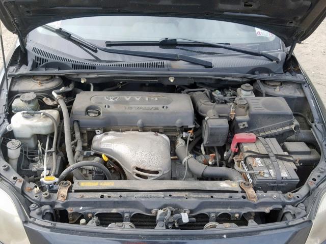 JTKDE177X50005900 - 2005 TOYOTA SCION TC შავი ფოტო 7