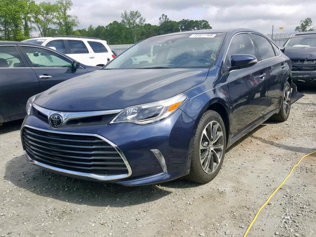 4T1BK1EB8HU254459 - 2017 TOYOTA AVALON XLE BLUE photo 2