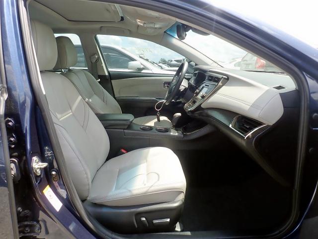 4T1BK1EB8HU254459 - 2017 TOYOTA AVALON XLE BLUE photo 5