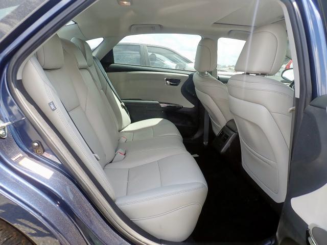 4T1BK1EB8HU254459 - 2017 TOYOTA AVALON XLE BLUE photo 6
