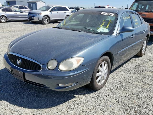 2G4WC582361142954 - 2006 BUICK LACROSSE C BLUE photo 2