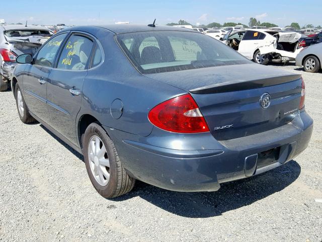 2G4WC582361142954 - 2006 BUICK LACROSSE C BLUE photo 3