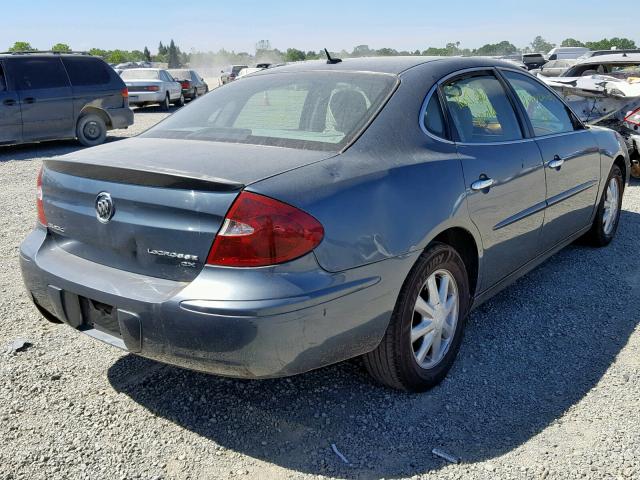 2G4WC582361142954 - 2006 BUICK LACROSSE C BLUE photo 4