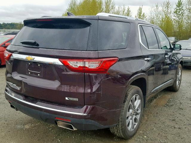 1GNEVJKW7JJ100498 - 2018 CHEVROLET TRAVERSE P BLACK photo 4