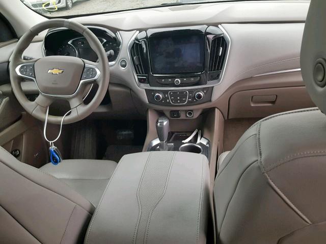 1GNEVJKW7JJ100498 - 2018 CHEVROLET TRAVERSE P BLACK photo 9