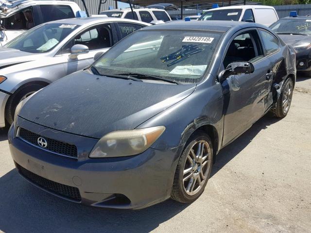 JTKDE177870197336 - 2007 TOYOTA SCION TC GRAY photo 2
