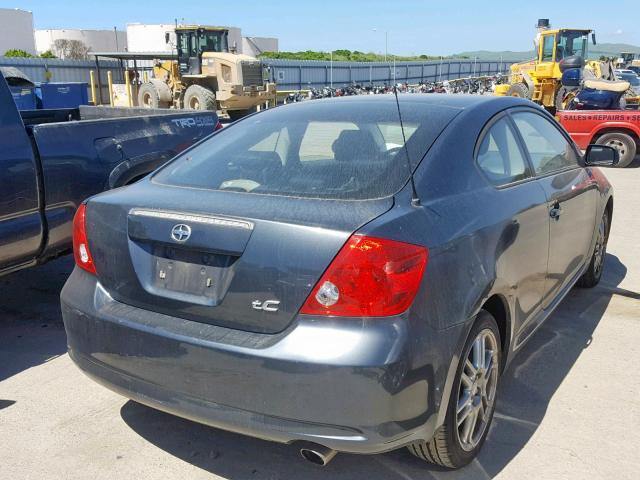 JTKDE177870197336 - 2007 TOYOTA SCION TC GRAY photo 4