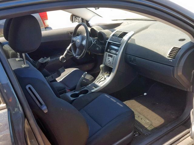 JTKDE177870197336 - 2007 TOYOTA SCION TC GRAY photo 5