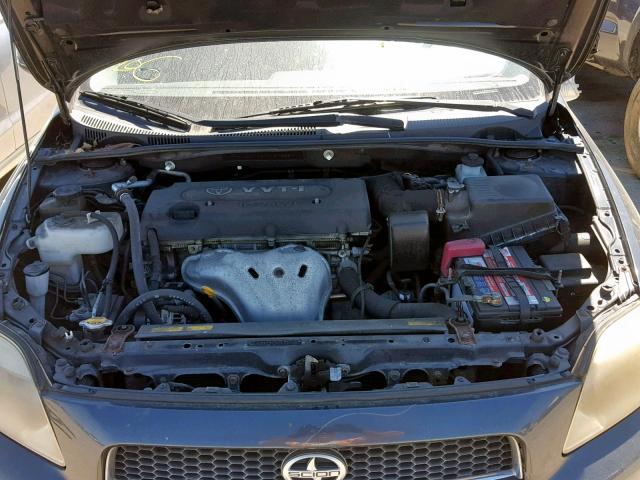JTKDE177870197336 - 2007 TOYOTA SCION TC GRAY photo 7
