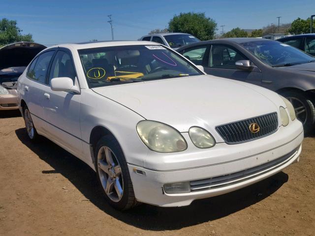 JT8BD69S010129232 - 2001 LEXUS GS 300 WHITE photo 1